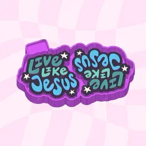 Live Like Jesus Freshie Vent Mold