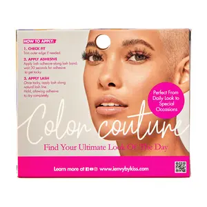 Color Couture Mixed Faux Mink Strip Lashes