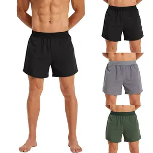Men's 5" Running Shorts 2 Pack - Quick Dry Workout Gym Shorts with Pockets