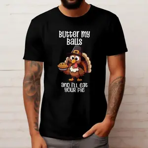 Funny Thanksgiving Tee, Turkey Day Shirt, Thanksgiving Day Apparel, Thanksgiving Dinner Outfit, Men's Thanksgiving Top