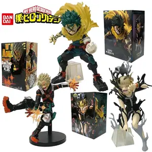18-20cm My Hero Academia Anime Figures Midoriya Izuku Bakugou Katsuki Action Model Pvc Desktop Statue Collection Toys Gifts