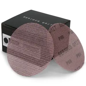 5" Ceramic Mesh Sanding Discs - Hook & Loop Disc