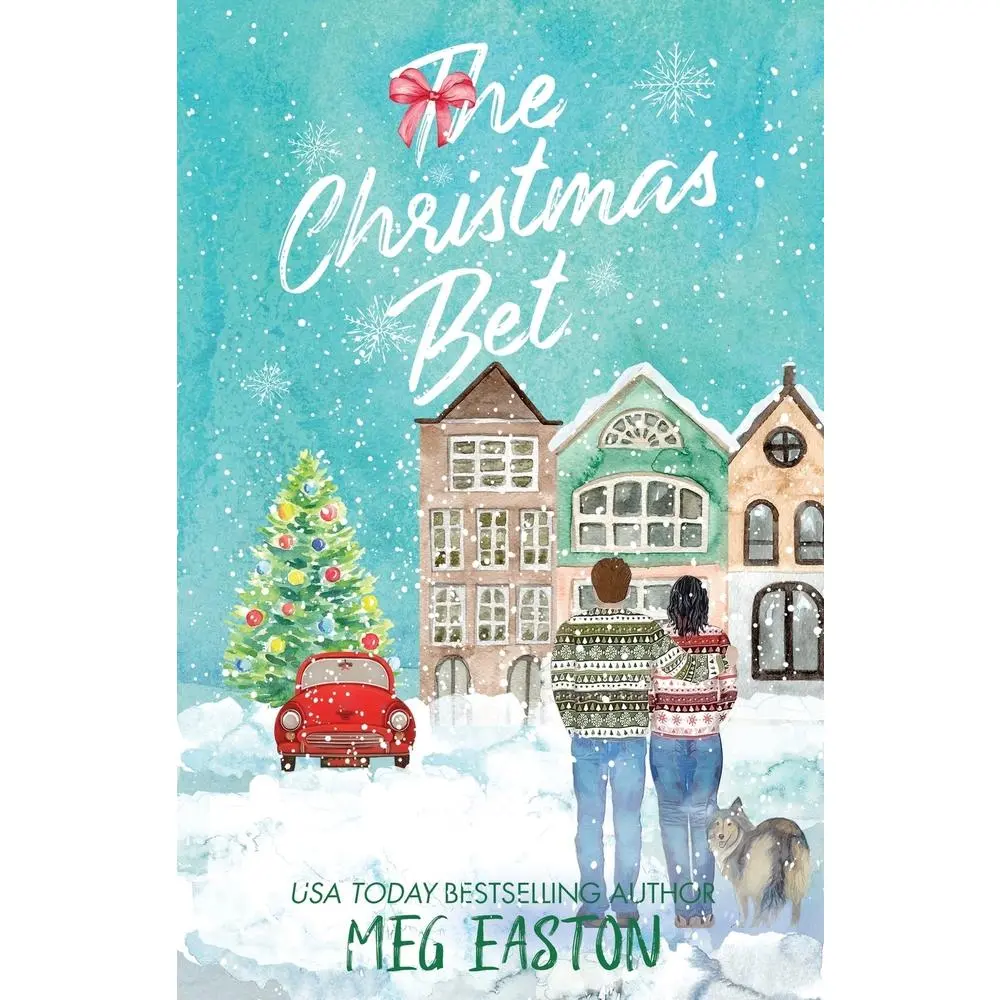 USED Book - The Christmas Bet: A Sweet Holiday Romance by Easton, Meg (Paperback) - english