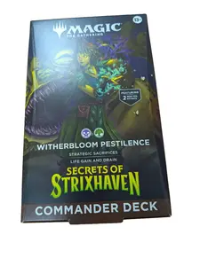 Magic The Gathering Secrets of Strixhaven Commander Deck: Witherbloom Pestilence