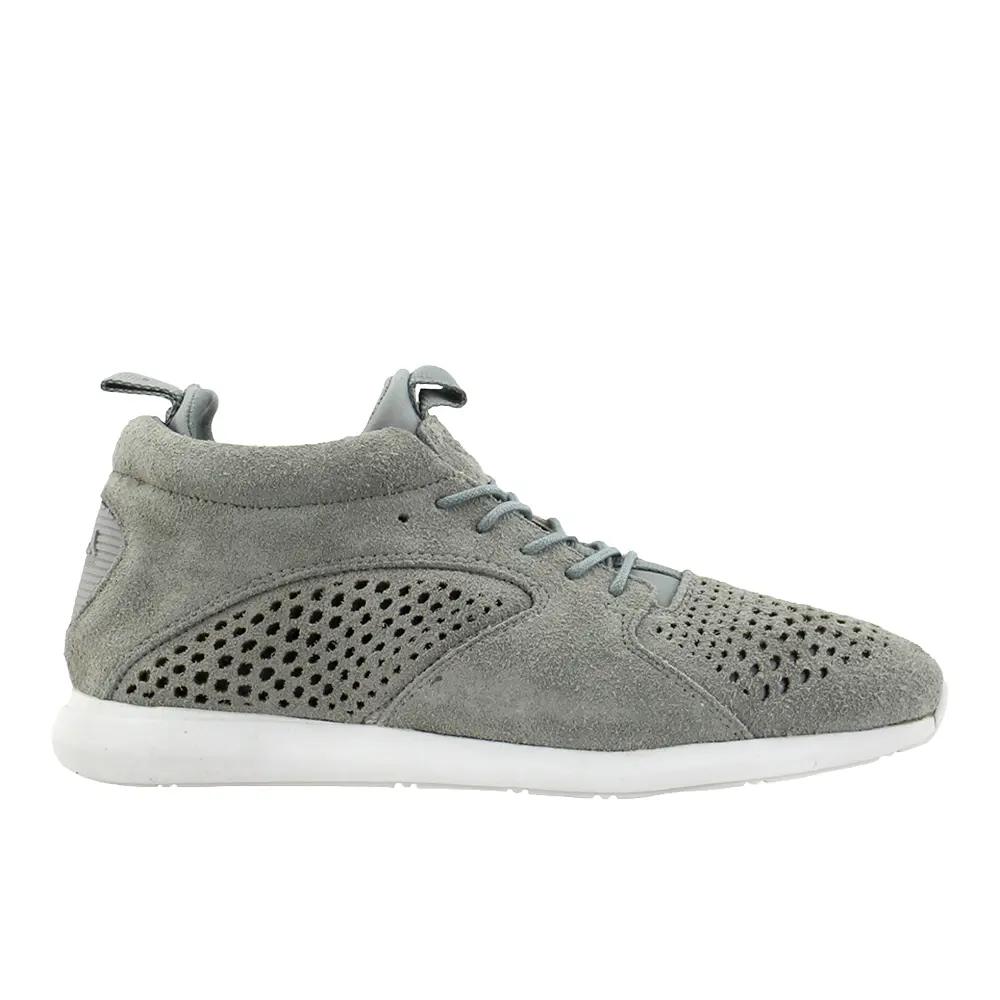 Diamond Supply Co. Mens Quest Mid Lace Up Sneakers Shoes Casual - Grey