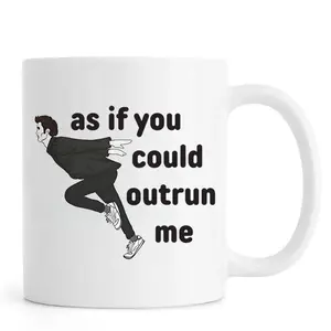 As If You Could Outrun Me Mug, Robert Pattinson Cup, Edward Cullen Funny Mug 2025, Gift For Friends, Lovers