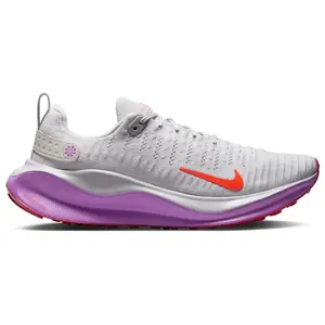 Nike React Infinity Run 4 Vast Grey Hyper Violet Bright Crimson (men) by StockX