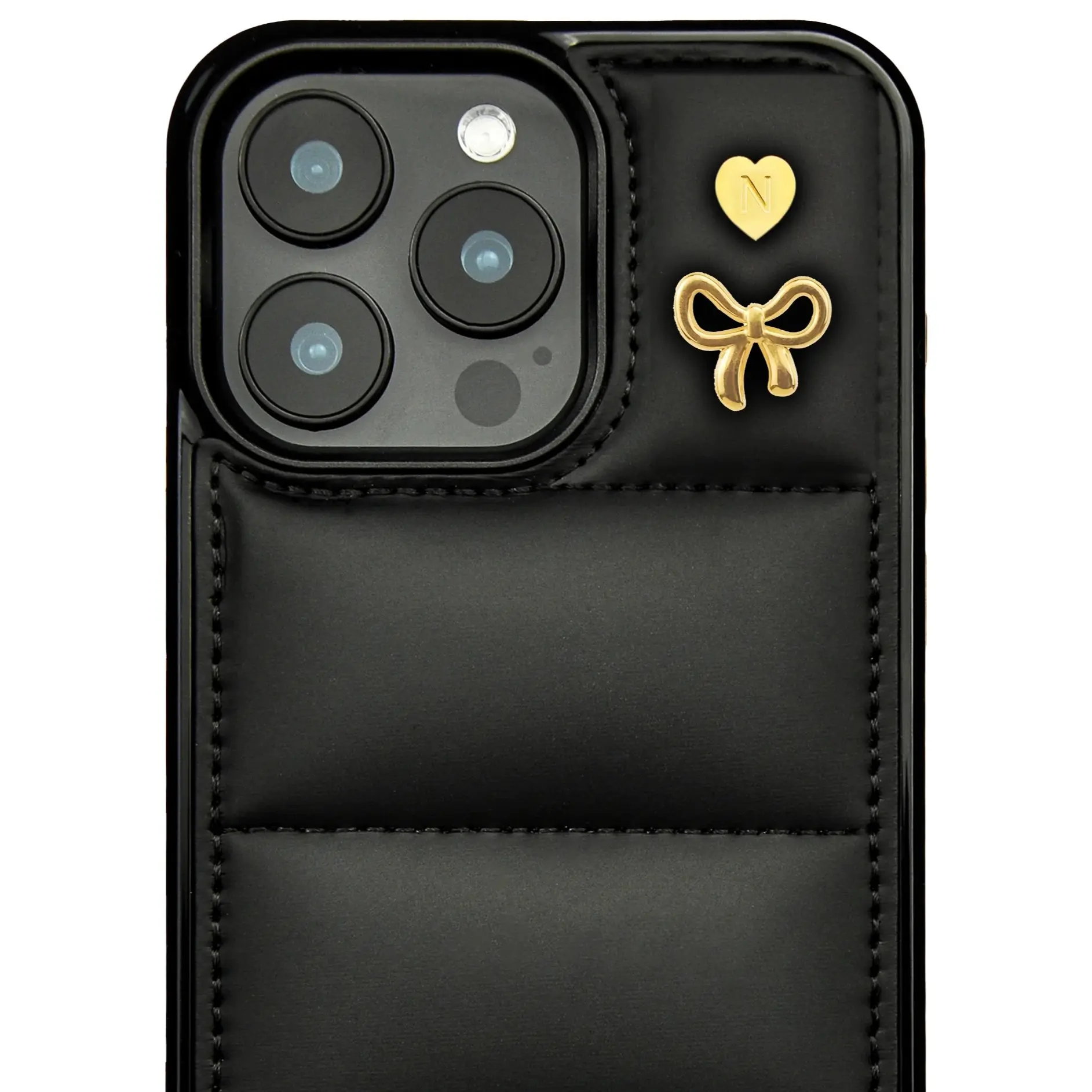 starry night phone case Oberon Design Leather iPhone Case, Hand-Crafted, Van Gogh's Sky iPhone 16 PLUS / Marigold