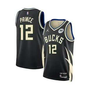 Jordan 2022 Statement Edition Taurean Prince Milwaukee Bucks Swingman Jersey