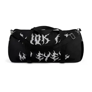 LOOK AT MY EYES GOTHIC DUFFEL BAG – ‘LOCK-IN 🔒’ GYM MOTIVATION, TRAVEL FLEX, SPORTY FASHION ESSENTIAL