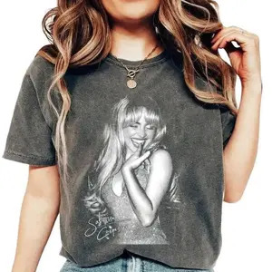 Vintage Sabrina 2024 Tour T-shirt, Carpenter Graphic Shirt, Trendy Shirt 2024 Gift For Fans Men Women Sabrina Emails Tour