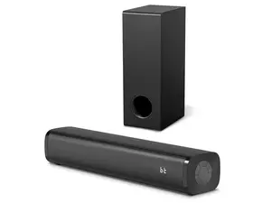 Wohome Sound Bar for Smart TV with Wired Subwoofers, 2.1 Channel Small TV Soundbar Speakers, Home Theater Surround Sound System, Bluetooth 5.3/ ARC/Optical/AUX Connectivity