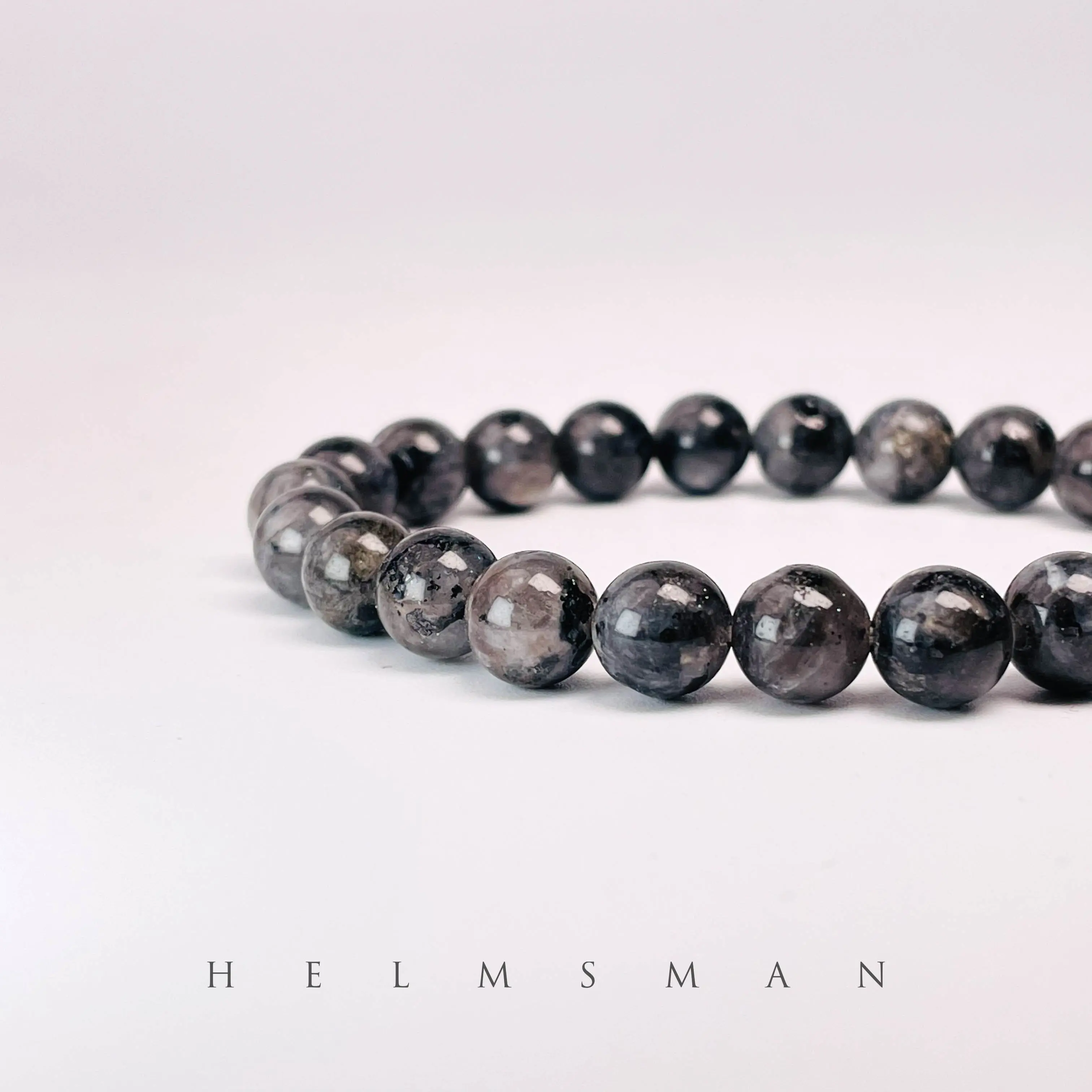 [Direct Buy] 1 Count Larvikaite Bracelet (8mm)