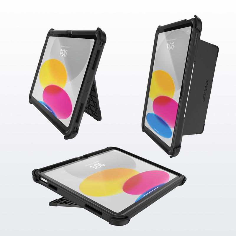 Black iPad (A16) and iPad (10th gen) Protective Case | OtterBox