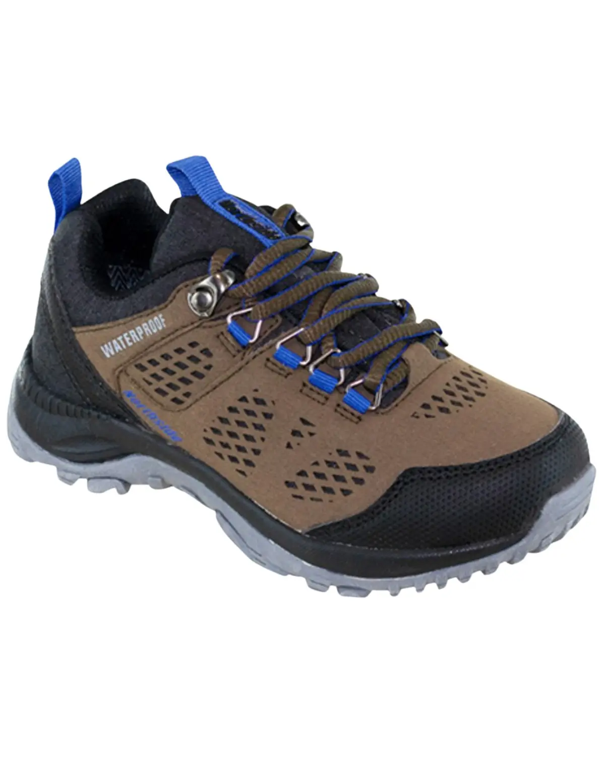 Northside Boys' Kid'S Benton Mid Waterproof Lace-Up Hiking Boot Round Toe - 321887K259