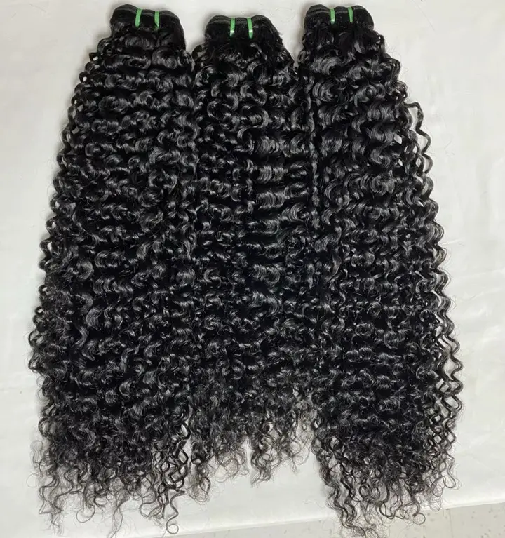 EYERUS Human Hair Water Wave Bundles – Natural Black