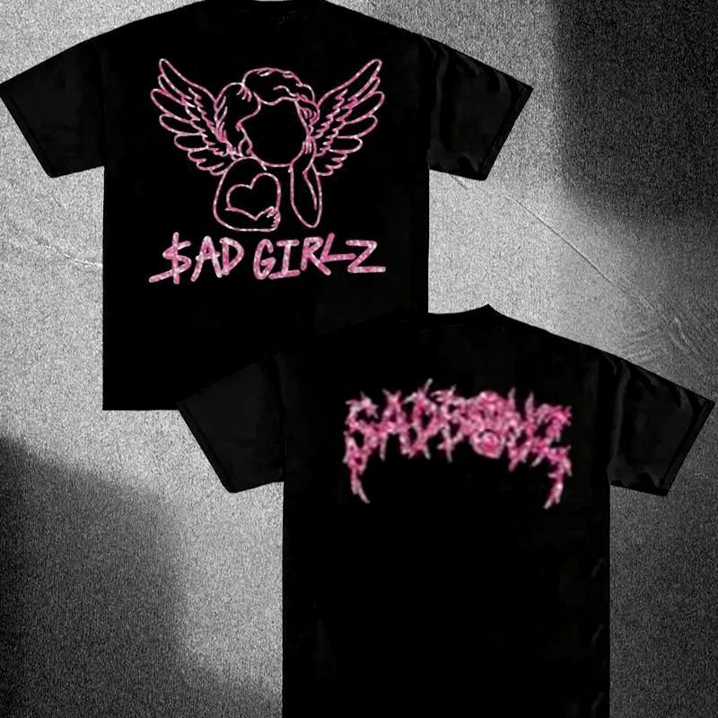 Junior H Sad Girlz Pink T-shirt Print Unisex Sad Boyz Merch, Gift For Fan, For Everyone, Full Colors, For Men, For Women