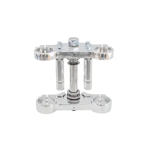45/48mm Front Fork Triple Tree Clamp Steering Stem Upside Down Triple Tree for Dirt Pit Bike Trail Monkey Pocket Mini Bike SSR Taotao Apollo KLX CRF70 XR70 CRF50 XR50 CRF110 RFZ 50cc 70cc 110cc 125cc