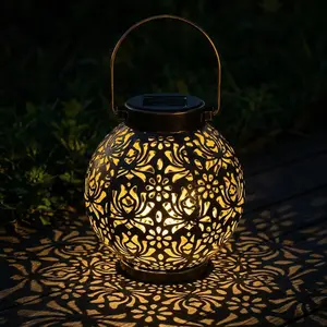OMRAYTU Solar Outdoor Lantern Lights - Waterproof Auto ON/Off Home Improvement Patio Decor bright light balcony new solr landscaping backyard string