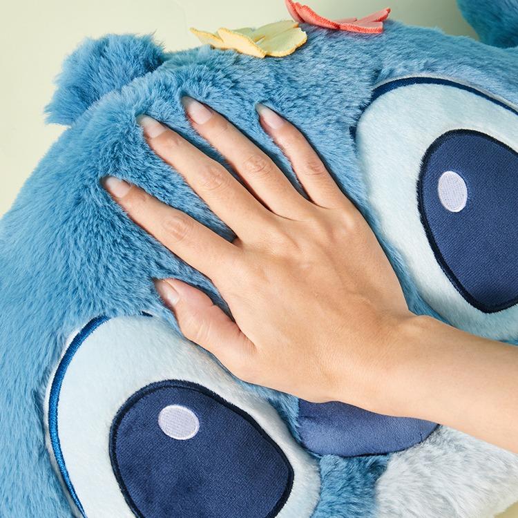 Disney Stitch Weirdly Wonderful Plush PillowCute Soft Cartoon Cushion, Cozy Decorative Pillow for Home & Gifts