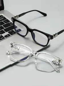 2026 Luxury Anti-Blue Light Glasses – Classic Eyeglass, Unisex Square Frame Glasses, School & Work Ready, Gift Ideas