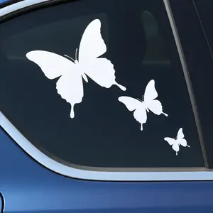Butterfly Trio Car Decal