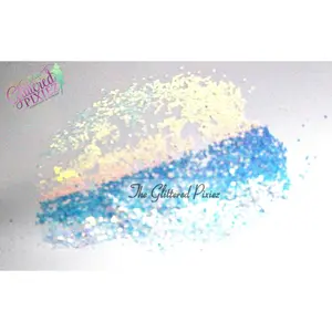 FROSTBITE - 1mm hexagon Glitter - Aurora Australis (shifting) collection