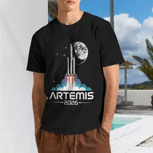 2026 Artemis Launch to The Moon T-Shirt  Artemis Launch Back to The Moon shirt unisex