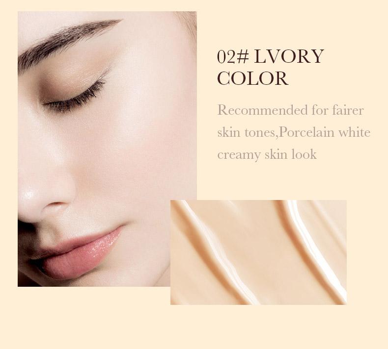 High-coverage waterproof snail BB cream - matte finish, long-lasting moisturizing and oil control, creates a natural makeup look, refreshing and non-greasy, perfect for makeup beginners, a great gift for Mother's Day, Christmas, and Valentine's Day.