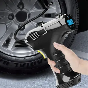 Portable Car Tire Inflator, 1 Count Wireless/Wired Car Tire Inflator, Vehicle Tire Inflator, Mini Smart Digital Air Compressor, Tire Inflation Tool for Car Motorcycle