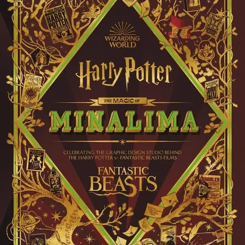 The Magic of MinaLima | Harry Potter & Fantastic Beasts Graphic Design Art Book | Interactive Wizarding World Collectible | Hardcover