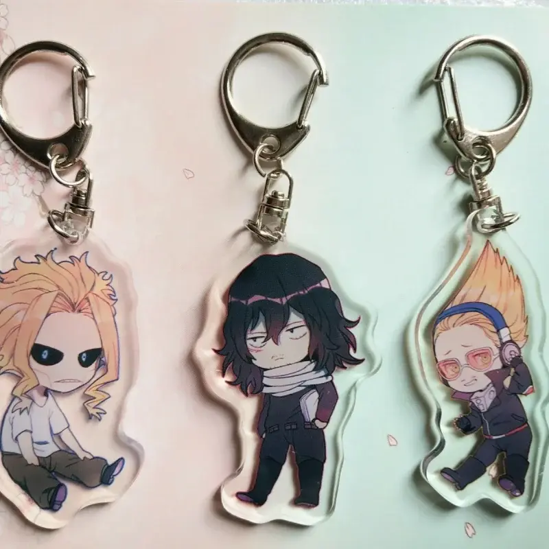 My Hero Academia Shota Aizawa All Might Acrylic Keychain, Bag Charm, Fan Gift
