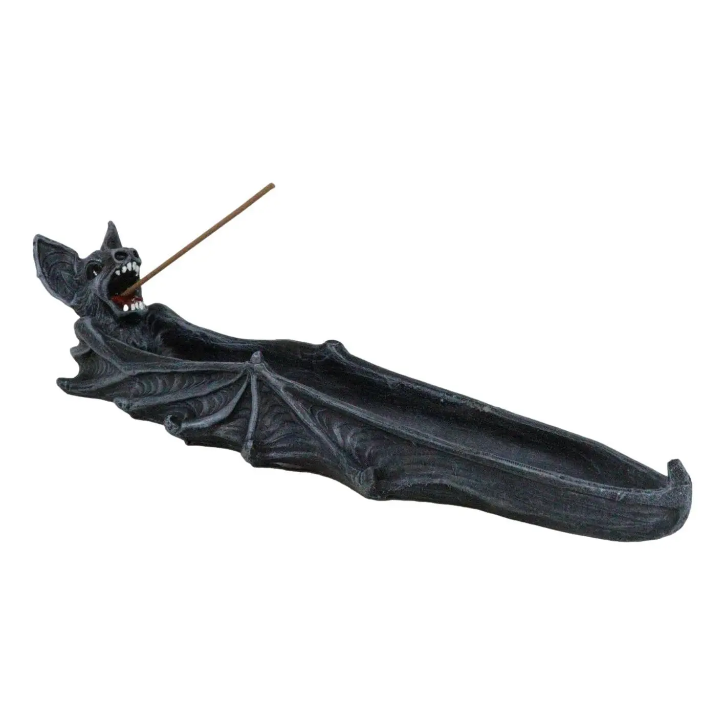 Gothic Gargoyle Cathedric Bat Vampire Incense Stick Holder With Celtic Knotwork