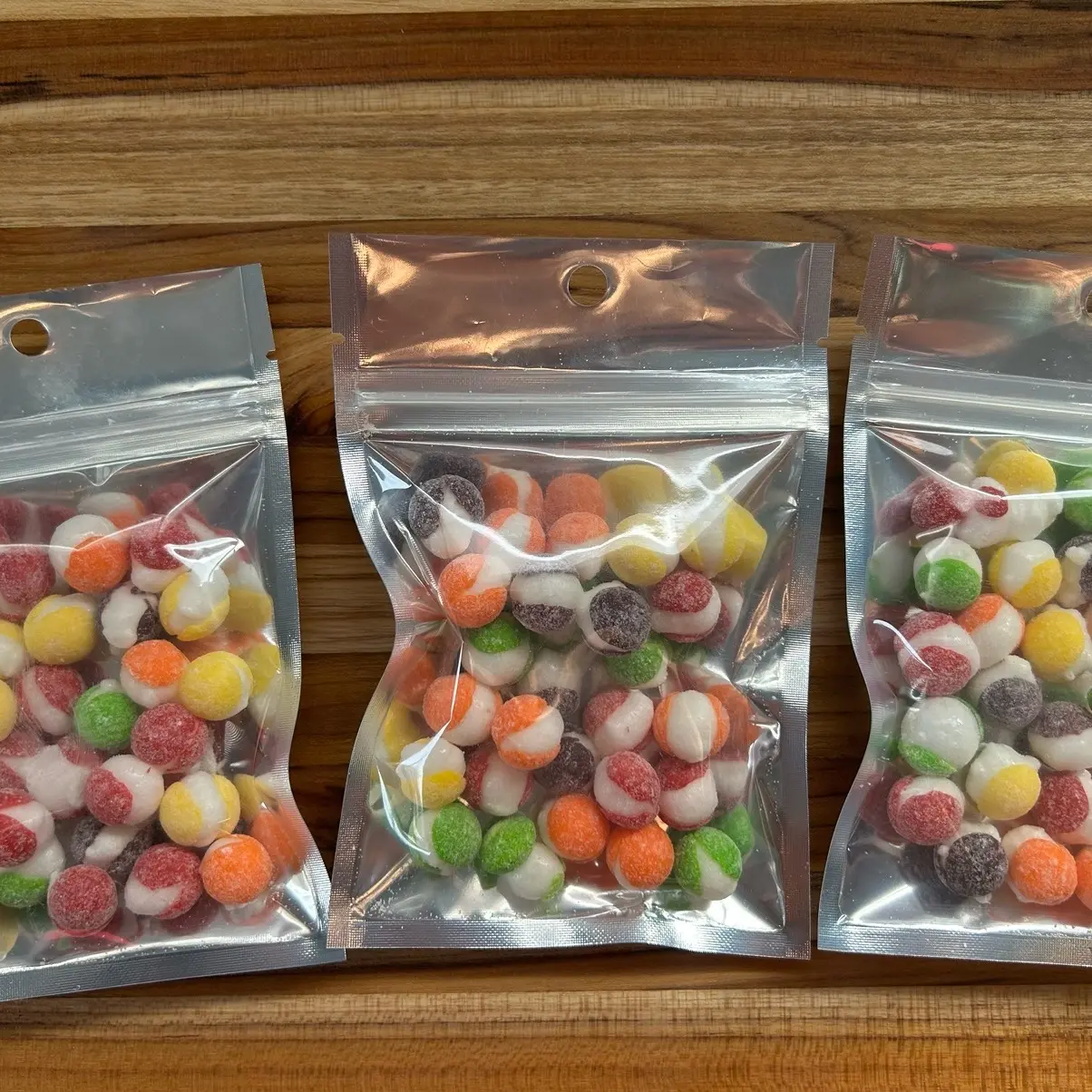 Freeze dried sour crunchies Snack Sweet Candy Crunchy