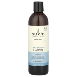 Sukin Hydrating Shampoo, Dry & Damaged Hair, 16.9 fl oz (500 ml)