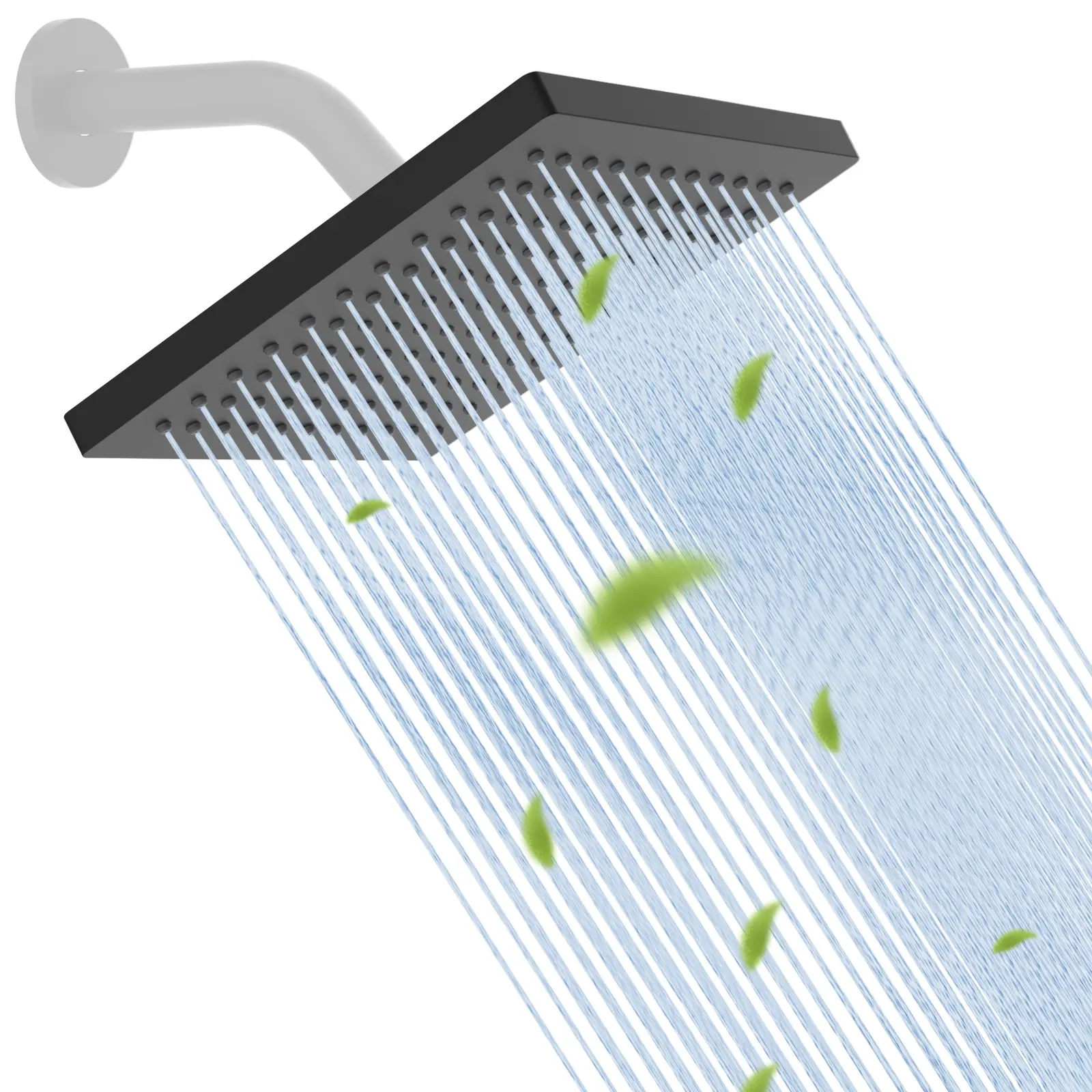 Square 8'' - Matte Black