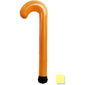 Inflatable Walker and Cane Prop,Kids 100th Day of School Old Age Costume Accessories Retirement Party Decor Gag Gift