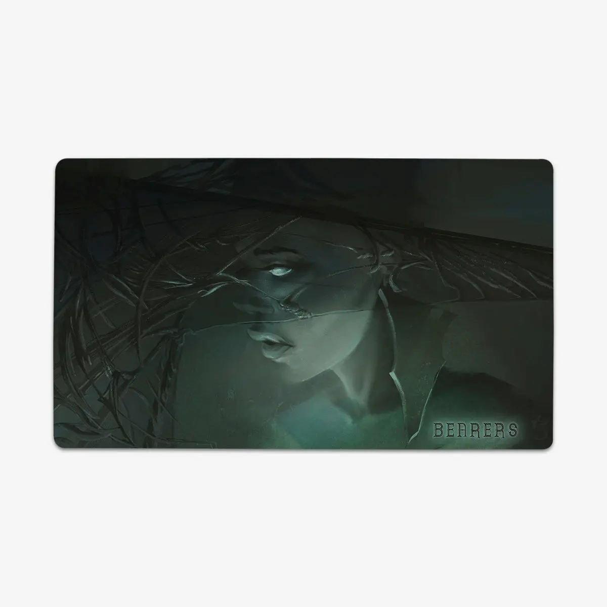 Evelyn Mouse Pad, Mental Bearer-Themed Playmat for Computers & Office Use