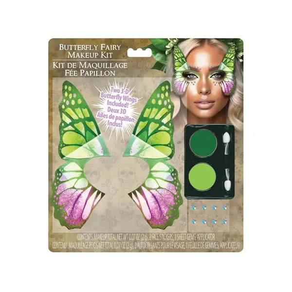 3D Butterfly Fairy with Gems Makeup Kit