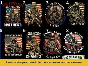 USA Military t-shirt bundle, Veteran USA Military Shirt, Sublimation Tshirt Shirt, Vector Shirt, Best Military t-shirt design