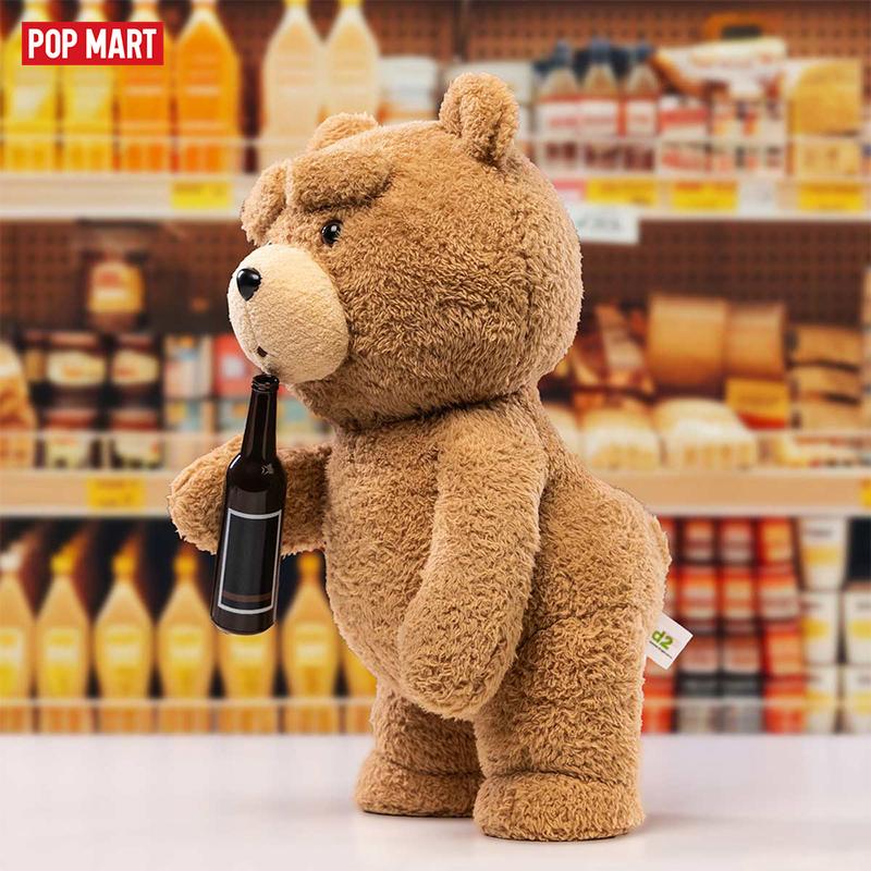 POP MART ted2 ted action plush doll