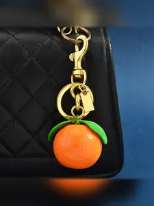 Realistic Fruit Bag Charm Keychain, Handbag Accessory, keychain for bags, Pendant, Casual Style, All Seasons, Fruits Pattern