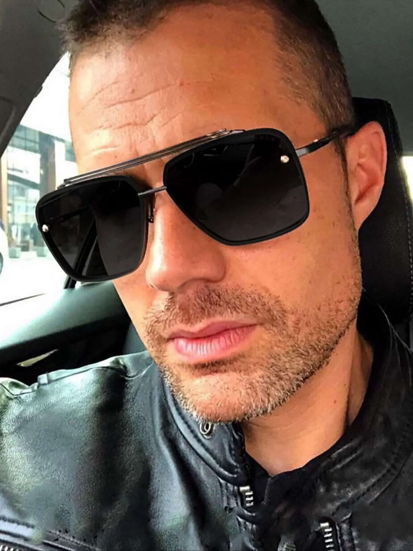 Men's Metal Aviator Glasses Frame, Vintage Classic Design, High-Quality Luxury Look, Stylish Eyewear for Men, Perfect for Daily Wear