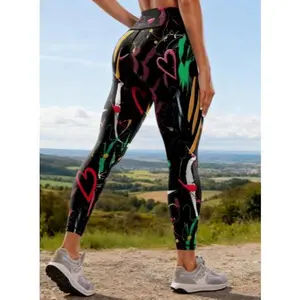 Women's Seamless High-Waisted Yoga Leggings | Nude Printed Hip-Lifting Quick-Drying Sports Pants