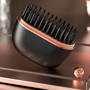Mini cordless hair straightener, portable hair styling tool, rechargeable travel essential, travel styling tool, multi-functional hair straightener, suitable for both home and travel, anti-frizz comb.