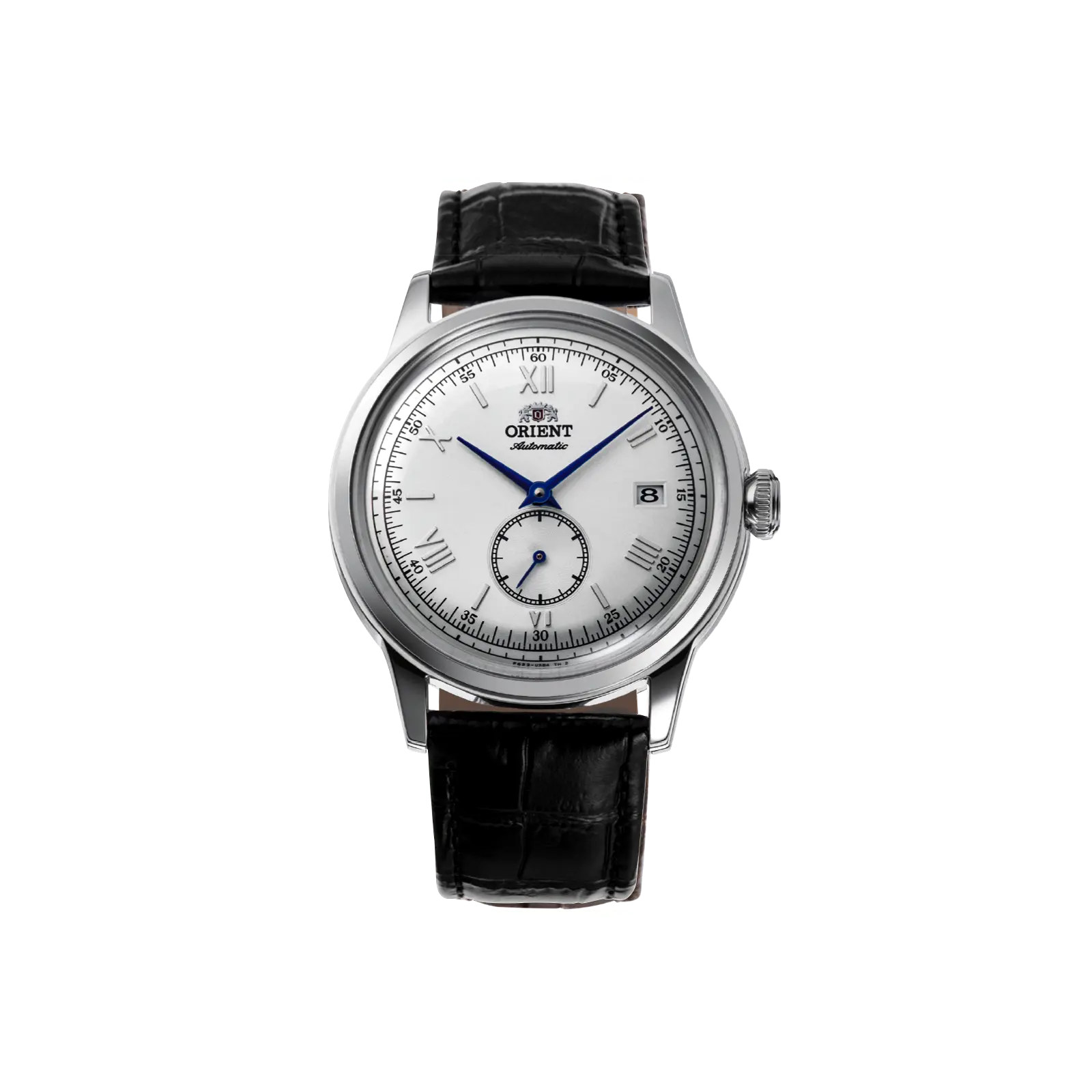 Orient Mechanical Watch - Bambino Version 2 38mm Automatic Dress Watch in Stainless Steel for Business Fashion, Unisex with Small Seconds, Stainless Steel Watch