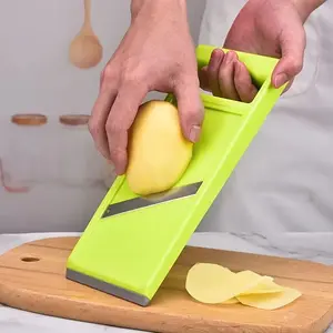 Portable Kitchen Vegetable Cutter Slice Organizer for Efficient Potato Grinding Carrot Slicing Chef Tool