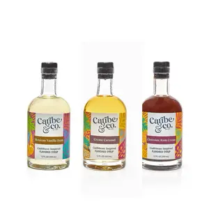 Coffee & Tea Lovers Syrup Bundle (No Coconut) - Perfect for Coffee & Matcha, Cocktails, and More