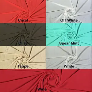 Vivid Chiffon Knit Stretch - Knit Fabric by the Yard, Soft Sheer Stretch Fabric, Bridal Dress Fabric, Sewing Apparel, Airy Flowing Chiffon