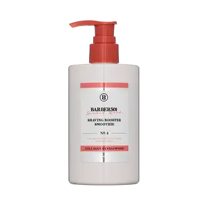 Barber501 Shaving Booster Smoothie Shaving Cream Men, Shaving Gel, Shave Oil, Travel Shaving Cream (Collagen & Sandalwood)
